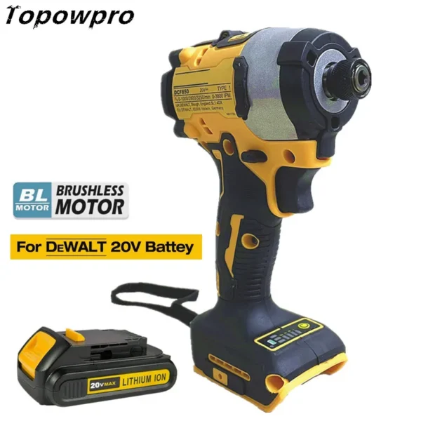 Professional-Grade Brushless Screwdriver: A DeWalt-Compatible Power Tool for Precision Repairs