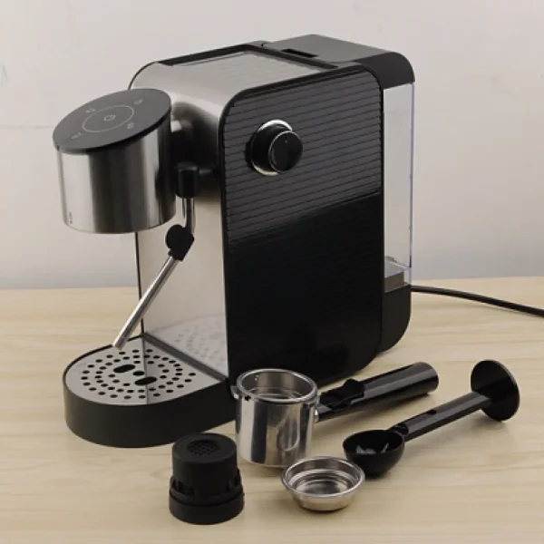 2-in-1 Coffee Convenience: The Home Italian Semi-Automatic Capsule Machine for Espresso and Pod Lovers