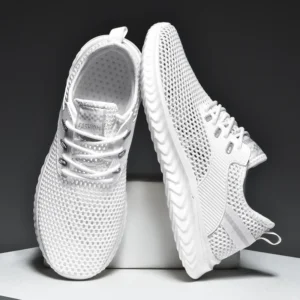 Step into Comfort and Style: A Review of the Sleek and Breathable 2022 White Men's Sneakers