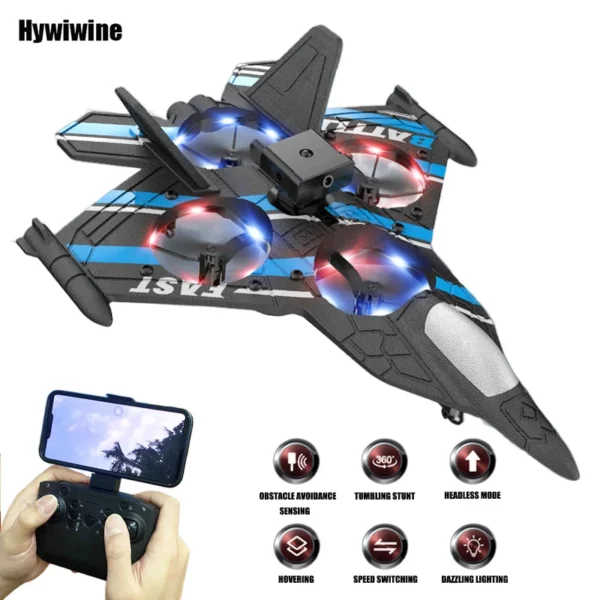 **Unleash Aerial Adventures: The Ultimate RC Plane with Camera and Obstacle Avoidance Technology**