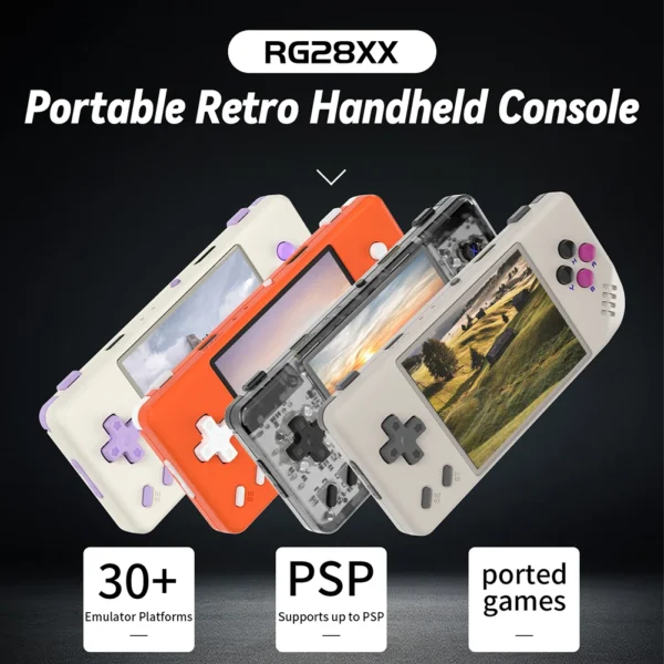 Retro Gaming Nirvana: RG28XX Classic Console with HDMI Output and IPS Screen