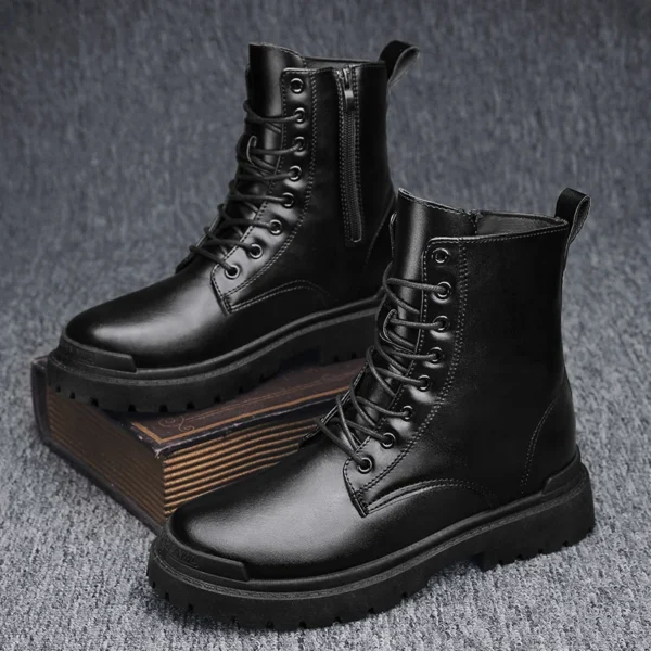 "Trendy and Durable: A Review of the Black Sneakers Boots for the Style-Conscious Man"