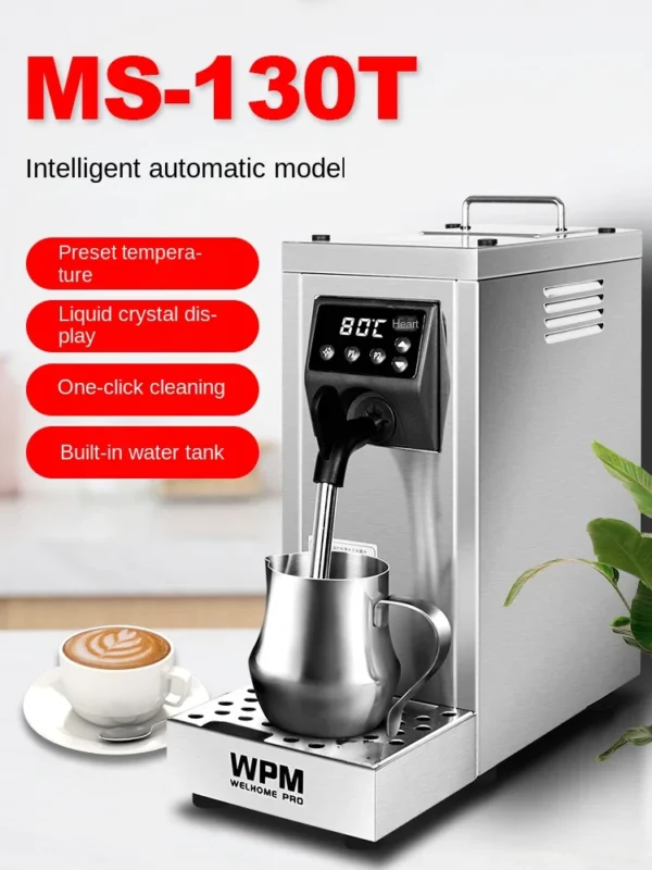 Introducing the WPM Huijia MS130D2/130T: The Ultimate Milk Frothing and Heating Machine for Baristas and Coffee Enthusiasts