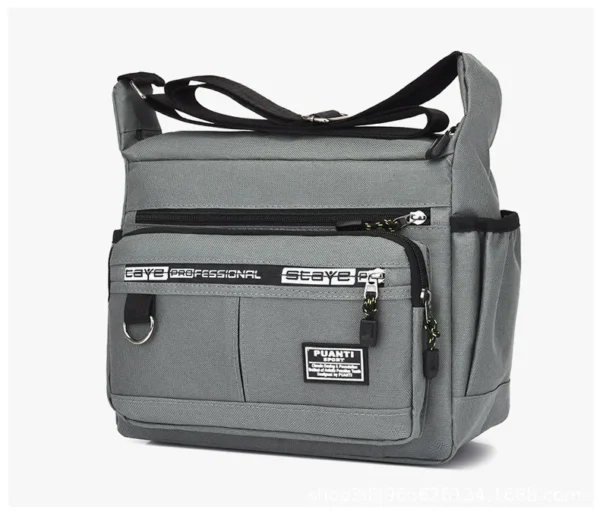 Versatile Carryall: The Ultimate Men's Messenger Bag for Work, Leisure, and Beyond